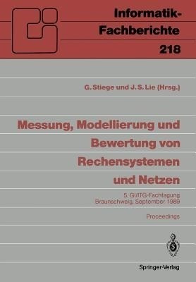 Messung, Modellierung und Bewertung von Rechensystemen und Netzen(German, Paperback, unknown)
