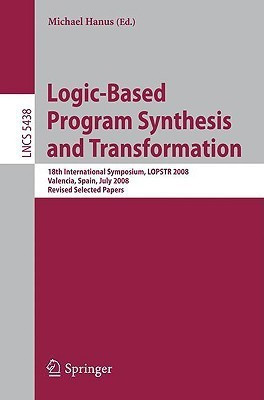Logic-Based Program Synthesis and Transformation(English, Paperback, unknown)