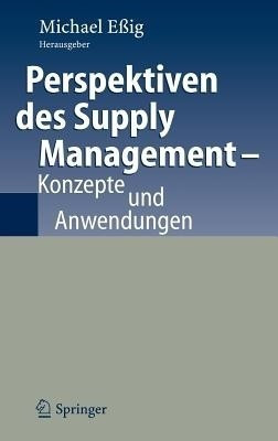 Perspektiven des Supply Management(German, Hardcover, unknown)