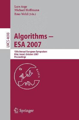 Algorithms - ESA 2007(English, Paperback, unknown)