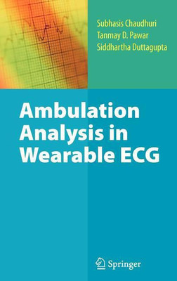 Ambulation Analysis in Wearable ECG(English, Hardcover, Chaudhuri Subhasis)