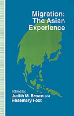 Migration: the Asian Experience(English, Hardcover, unknown)
