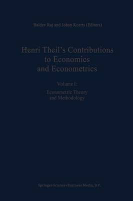 Henri Theil's Contributions to Economics and Econometrics(English, Paperback, unknown)