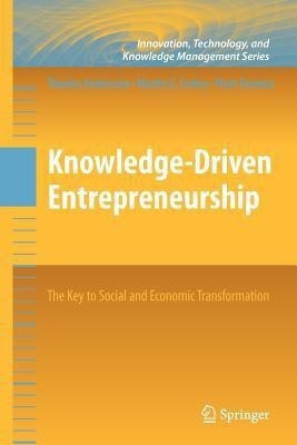 Knowledge-Driven Entrepreneurship(English, Paperback, Andersson Thomas)