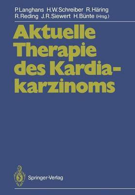Aktuelle Therapie des Kardiakarzinoms(German, Paperback, unknown)