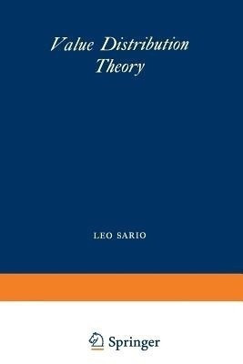 Value Distribution Theory(English, Paperback, Sario L.)