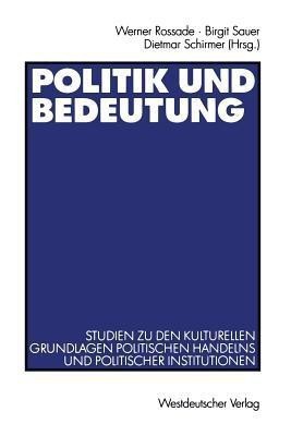 Politik und Bedeutung(German, Paperback, unknown)