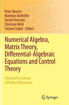 Numerical Algebra, Matrix Theory, Differential-Algebraic Equations and Control Theory(English, Paperback, unknown)
