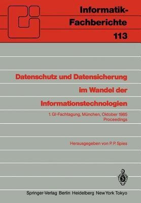 Datenschutz und Datensicherung im Wandel der Informationstechnologien(German, Paperback, unknown)