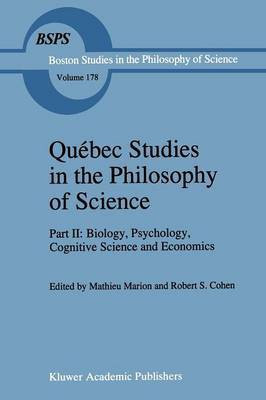 Quebec Studies in the Philosophy of Science(English, Paperback, unknown)