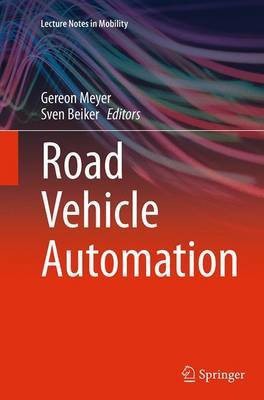 Road Vehicle Automation(English, Paperback, unknown)