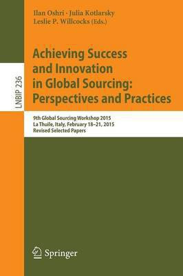 Achieving Success and Innovation in Global Sourcing: Perspectives and Practices(English, Paperback, unknown)