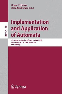 Implementation and Applications of Automata(English, Paperback, unknown)