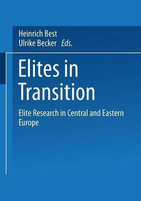Elites in Transition(English, Paperback, unknown)