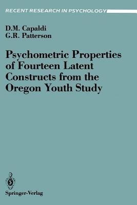 Psychometric Properties of Fourteen Latent Constructs from the Oregon Youth Study(English, Paperback, Capaldi Deborah N.)