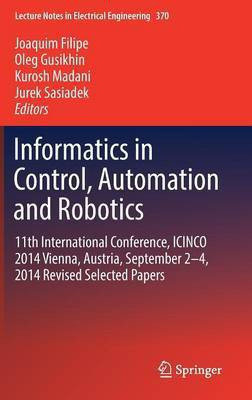 Informatics in Control, Automation and Robotics(English, Hardcover, unknown)