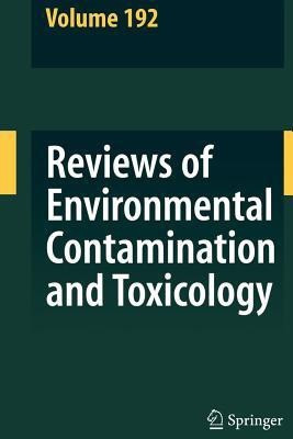 Reviews of Environmental Contamination and Toxicology 192(English, Paperback, unknown)