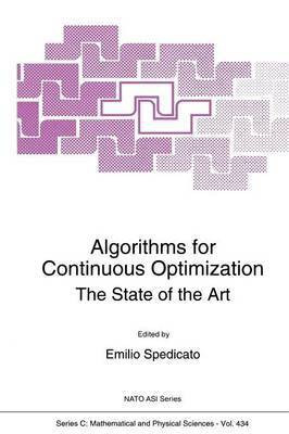 Algorithms for Continuous Optimization(English, Paperback, unknown)