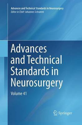 Advances and Technical Standards in Neurosurgery(English, Paperback, unknown)