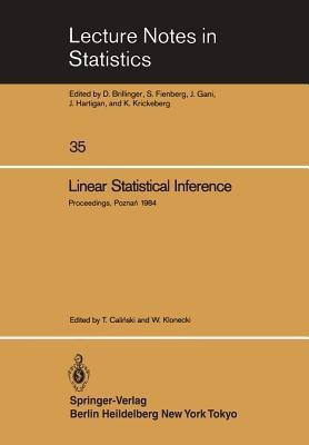 Linear Statistical Inference(English, Paperback, unknown)