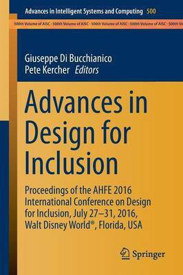 Advances in Design for Inclusion(English, Paperback, unknown)