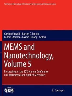 MEMS and Nanotechnology, Volume 5(English, Paperback, unknown)