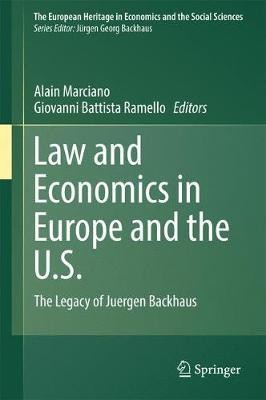 Law and Economics in Europe and the U.S.(English, Hardcover, unknown)