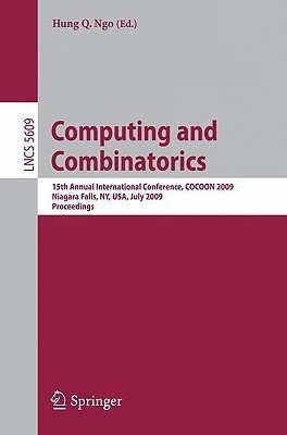 Computing and Combinatorics(English, Paperback, unknown)