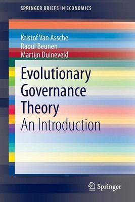 Evolutionary Governance Theory(English, Paperback, van Assche Kristof)