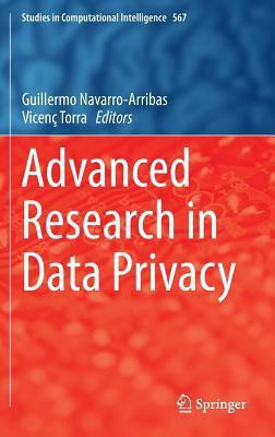 Advanced Research in Data Privacy(English, Hardcover, unknown)