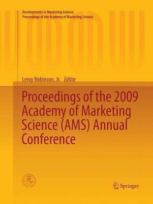 Proceedings of the 2009 Academy of Marketing Science (AMS) Annual Conference(English, Paperback, unknown)