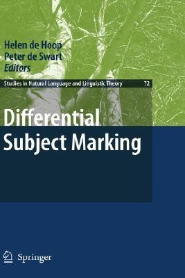 Differential Subject Marking(English, Hardcover, unknown)