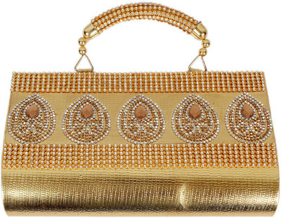 

Your Pretty Closet Party Gold Clutch