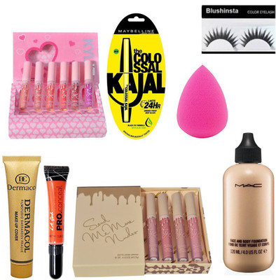 

blushinsta combo make up kit(Set of 16)