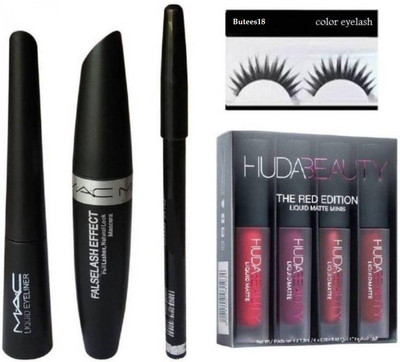 

Butees18 Eyelash And Beauty Red Edition And MAC 3 in 1 (Set of 3)(Set of 5)