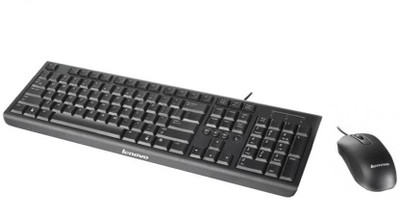 

Lenovo KM4802 Wired Mouse And Keyboard Combo Set