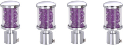 tajhardwaregallery Purple Rod Rail Bracket Metal(Pack of 4)