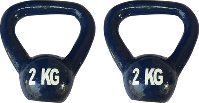 

Royal 2 kg 2pc Casting Color Kettle-bell Multicolor Kettlebell(4 kg)