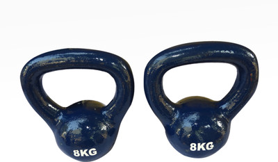 

Royal 8 kg 2 pc Casting Color Kettlebell Blue Kettlebell(12 kg)