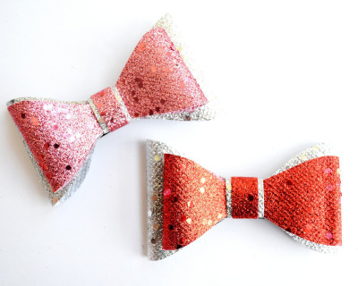 

Pretty Ponytails Hair Bow Gift Set Red PINK and Silver | Gift for girls | Hair Bows | Hair Accessory | Must Have Accessory Hair Clip, Tic Tac Clip, Hair Accessory Set(Silver, Pink, Red)