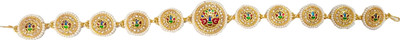

beauty plus collection RAJPURI SHEESHPHOOL (PEACOCK ) Hair Chain(Multicolor)