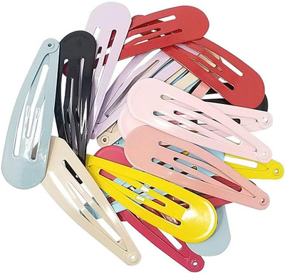 

HONBON Multicolor Metal Triangular Tic Tac Hair Clips for Girls and Women 24Pcs(12Pair) … Tic Tac Clip(Multicolor)