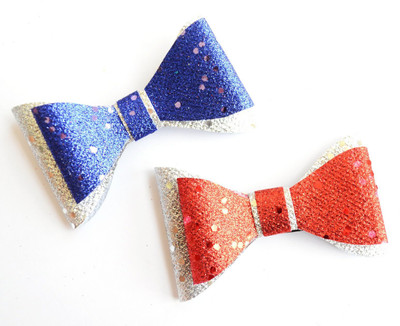 

Pretty Ponytails Hair Bow Gift Set Red Blue and Silver | Gift for girls | Hair Bows | Hair Accessory | Must Have Accessory Hair Clip, Tic Tac Clip, Hair Accessory Set(Silver, Blue, Red)