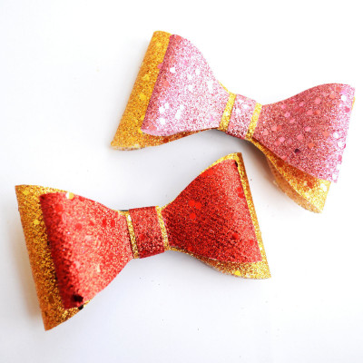 

Pretty Ponytails Hair Bow Gift Set Red Pink and Golden | Gift for girls | Hair Bows | Hair Accessory | Must Have Accessory Hair Clip, Tic Tac Clip, Hair Accessory Set(Red, Gold, Pink)