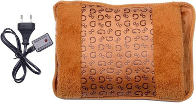 

Cinnamon Portable Rechargeable Velvet Pocket Water Bag With Fur Electric 1 L Hot Water Bag(Multicolor)