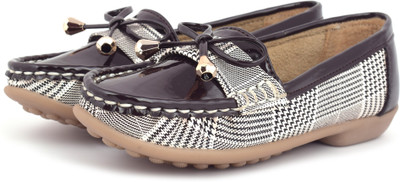 

Krafter Girls Slip on Ballerinas(Brown