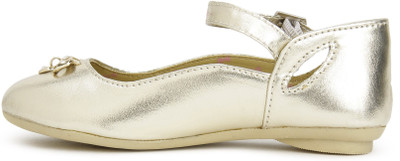 

Barbie Girls Strap Ballerinas(Gold