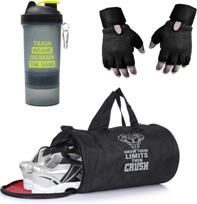 

Vellora sports Best quality combo bag gloves and shaker Gym & Fitness Kit