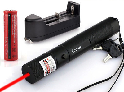 

Jakha powered Green Laser Pointer Working Hours Rechargeable Green Laser Party Pen Disco Light Battery(532 nm, Red, Green)