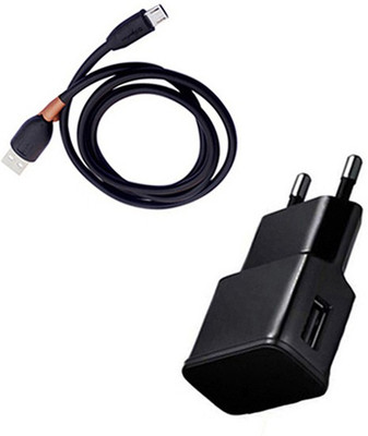 DAKRON Wall Charger Accessory Combo for Intex Indie 15(Black)